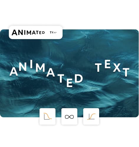 Add Animated text