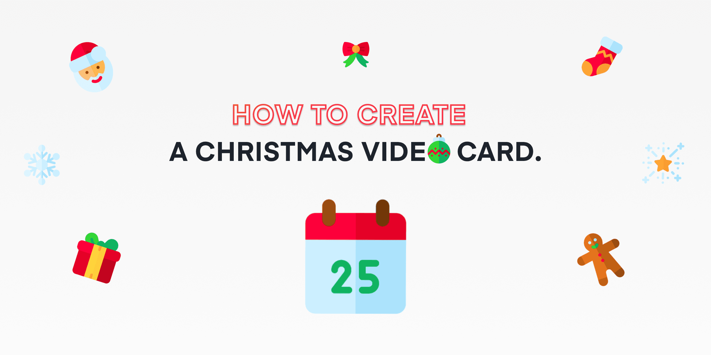 How to Make Christmas eCard With Animated Sparks [Step by Step]